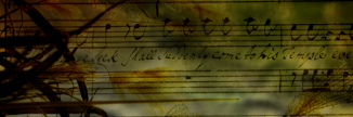 Musical libretto with color overlay